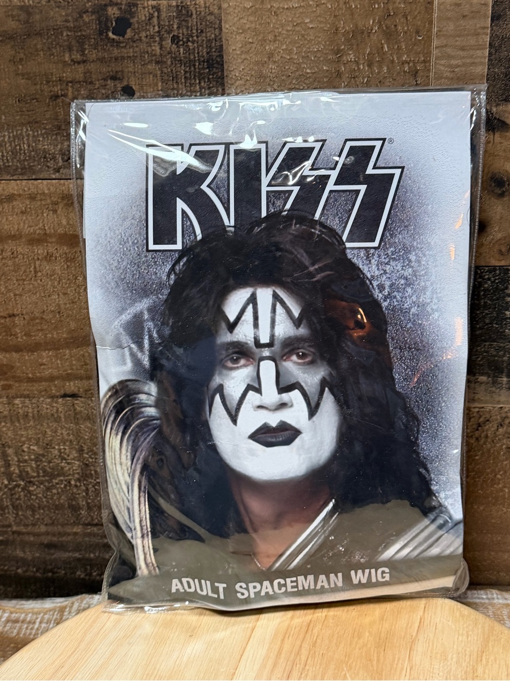 Official Licensed Rock Band Adult Spaceman Wig Black FUN Costumes KIS7404
